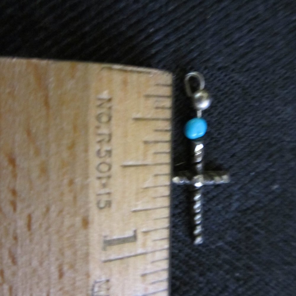 Vintage 0.925 Silver Cross for Child